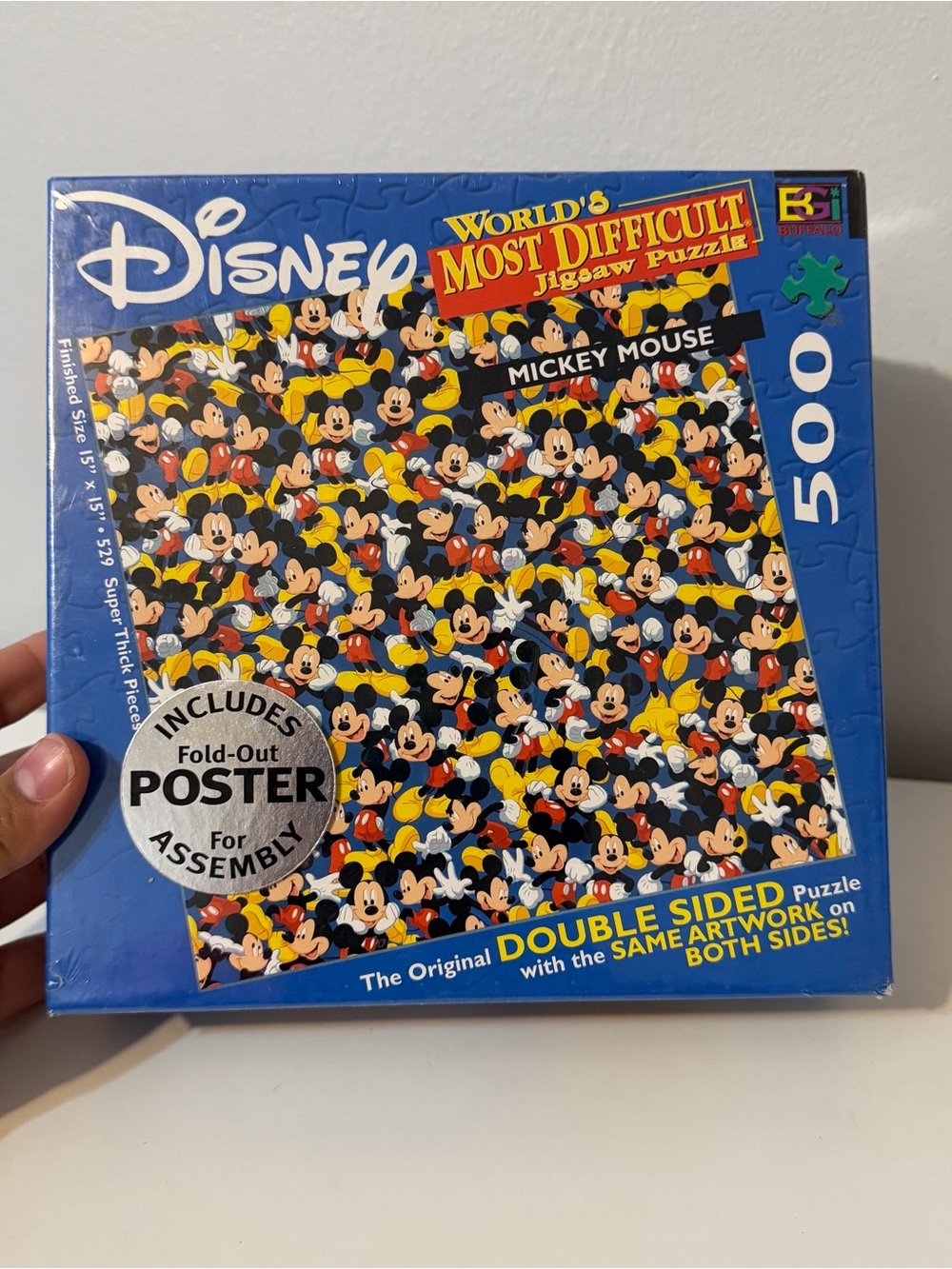 Disney World's Most Difficult Mickey Mouse Puzzle